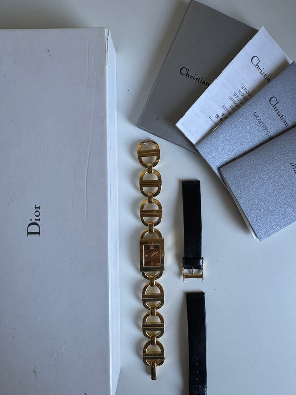 Christian Dior Malice Vintage Watch – Gold-Plated