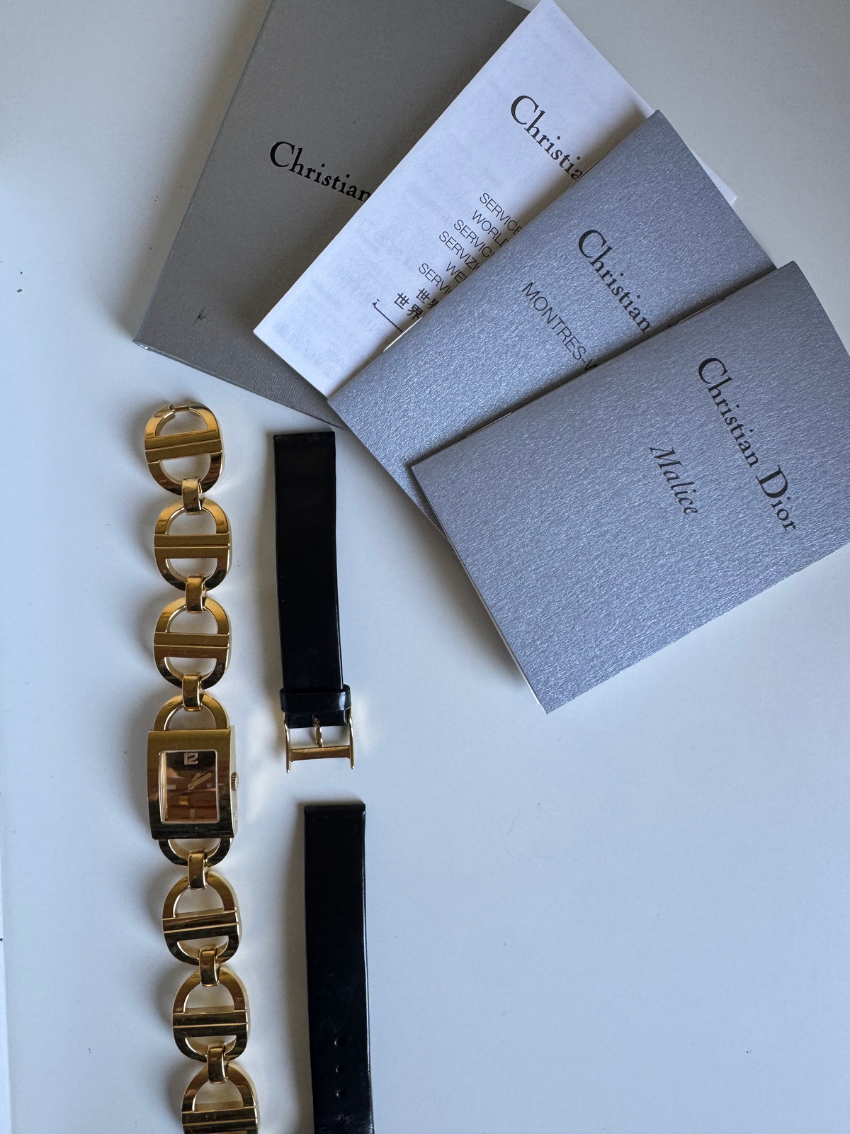 Christian Dior Malice Vintage Watch – Gold-Plated